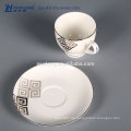 China Keramik Tasse Hersteller Eco Smart Tasse, Keramik Wasser Tasse und Untertasse Sets